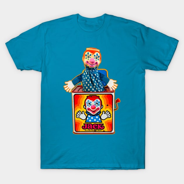 1971 Jack In The Box Clown! T-Shirt by Pop Fan Shop